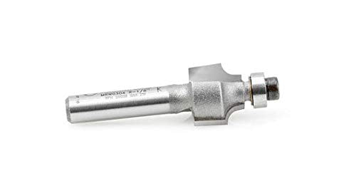 Amana Tool - MRW0304 Miniature Corner Round 1/8 Radius x 9/16 Dia x 7/16 x 1/4" Shank