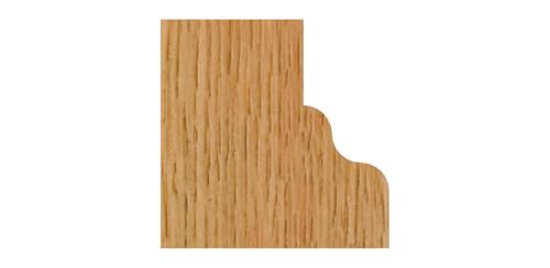 Whiteside Router Bits 3170 Wavy Edge Bit with 1/8-Inch Radius 1-1/4-Inch Large Diameter 3/4-Inch Cutting Length