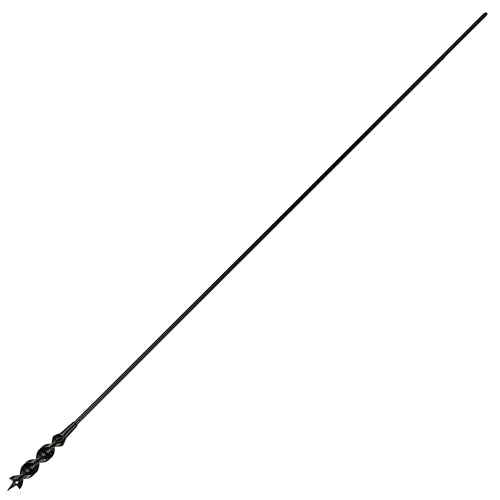 Greycore Tools 3/4 Inch x 54 Inch Flexible Drill Bit for Wire Pulling and Fishing, Auger Head Installer Drill Bit, Fish Bit for Pulling Wires in Walls (3/4" x 54" Installer) 3/4" x 54" 54" Length
