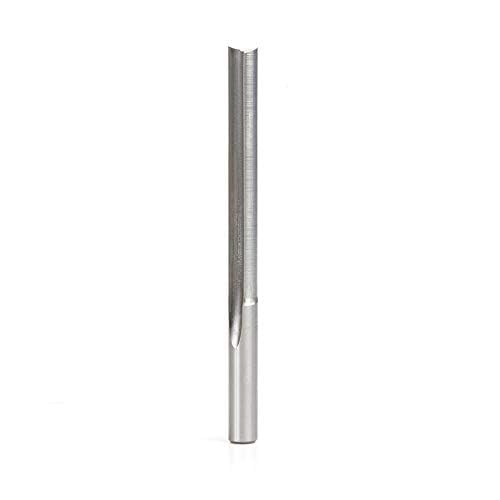 Amana Tool - HSS1605 HSS Double Straight 'O' Flute Plastic Cutting 1/4 Dia x 2 x 1/4" 1/4 Dia x 2 x 1/4"
