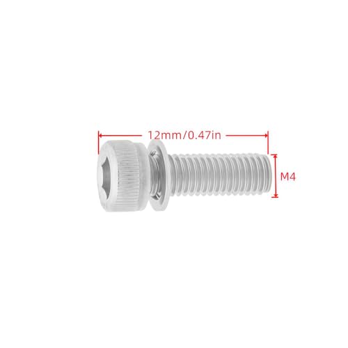 M4x12mm Carburetor Float Bowl Screws Allen Bolts for Mikuni 20PCS