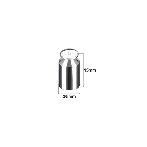 uxcell Gram Calibration Weight 5g F1 Precision Stainless Steel for Digital Balance Scales
