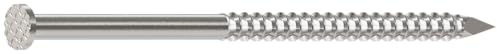 Simpson Strong-Tie S6SND1 Ring-Shank Wood Siding Nail, 2 Inch x 0.092 Inch, 13 Gauge, Full Round Head, Diamond Point, Type 304 Stainless Steel (Pack of 120) 2"