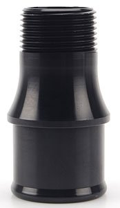 Meziere WP1150S Black 1.50" Hose Water Pump Fitting