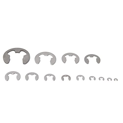 Retaining Ring, E Clip Standard Design 1.5mm-15mm Wide Use Good Match for Gear for Shaft for Bearing