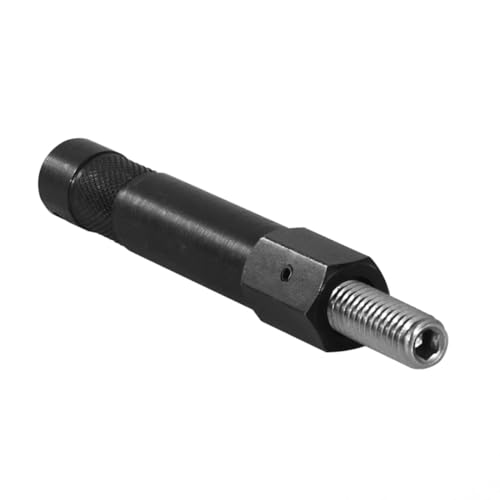 Modern Studio Equipment 3" Steel Baby Pin with 3/8" Male Thread, Black