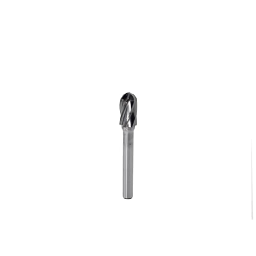 Carbide Burr Set JESTUOUS 1/4 Inch Shank Diameter Single Cut 4pcs