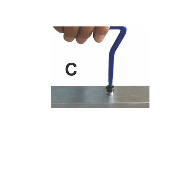 HHIP 1011-0066 31 Piece M6 x 1.00 Helical STI Thread Repair Kit M6 X 1.00 31 Pc. Kit Thread Repair Kit - Metric