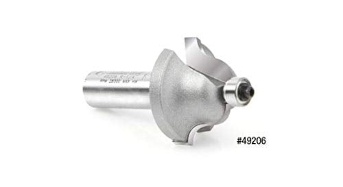 Amana Tool - 49200 Carbide Tipped Roman Ogee 5/32 Radius x 1" Dia x 5/8 x 1/4 Shank