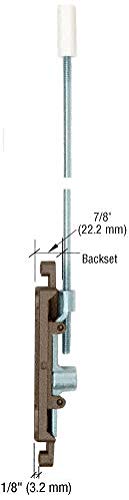 C.R. LAURENCE DL2210DU18 CRL Dark Bronze 1/8" Offset Flush Bolt