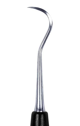 Pomee Jack Sickle Scaler, Onyx Collection, 9.5mm Ultra-Light Hollow Handle, Black TiN Coated, 711-067JOC