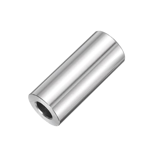 uxcell 10pcs Stainless Steel Spacer 3/8" Bore x 3/4" OD x 1-3/4" Length Screw Bushing Plain Finish Round Metal Spacer for M10 Screws Bolts and Rods 3/8" x 3/4" x 1-3/4"