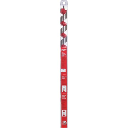 Milwaukee 48-13-6000 1-by-18-Inch Ship Auger Bit 1 inch x 18 inches
