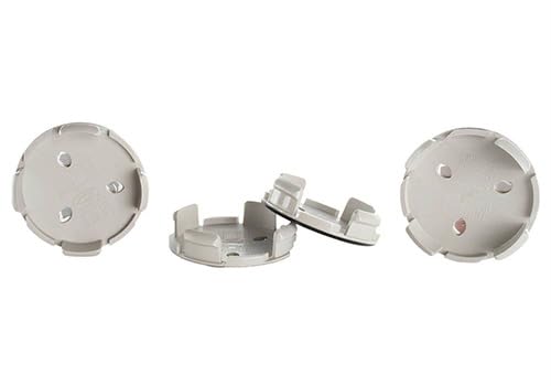 Ford Genuine OEM Wheel Center Cap Kit for F-150 | Set of 4 Black Chrome Caps with Ford Logo and 65mm Opening | Fits 2015-2025 | M1096KBCT