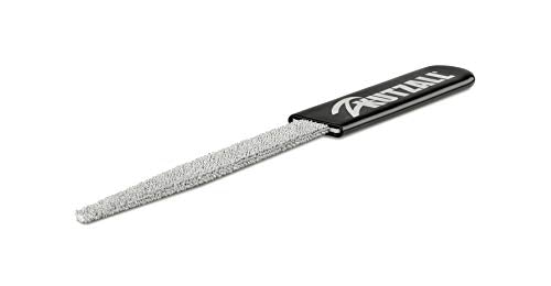 Kutzall Original 6" Warding Hand Rasp - Coarse, Wood Rasp/File Used for Woodworking & Shaping, W/Ergonomic Soft Grip Handle, Abrasive Tungsten Carbide Coating - 11" (279.4mm) Overall Length - WD6330 Warding - Coarse 6" (152.4mm) Length