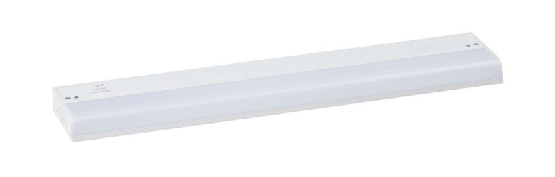 Maxim 89852WT CounterMax MX-L-120-1K Energy Star JA8 Compliant Under Cabinet LED Light, 1-Light 8 Watt, 18" L x 4" W, 3000K, Dimmable, White 18" Long