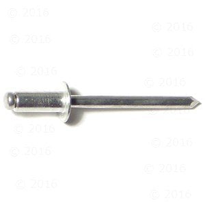  [AUSTRALIA] - Hard-to-Find Fastener 014973121167 Aluminum Rivets, 3/16 Medium, Piece-100 3/16 x 1/4"