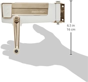 Swing-A-Way White Steel Manual Can Opener
