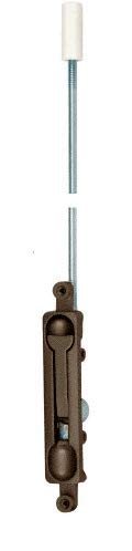 C.R. LAURENCE DL2210DU18 CRL Dark Bronze 1/8" Offset Flush Bolt