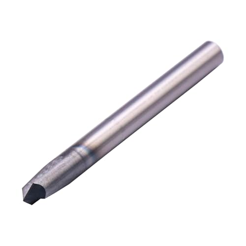 2 Flute 90° Solid Carbide Chamfer End Mill Set(5Pcs, 3/16"), AlTiN Coated 3/16 in 5