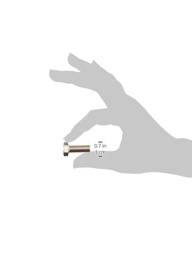 Hillman 831618 3/8-16 x 1-Inch Stainless Steel Hex Cap Screw, 50-Pack