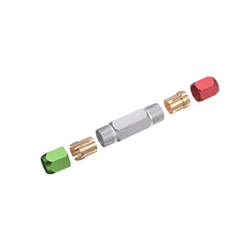 HARFINGTON Aluminum Alloy Pin Gage Handle 14-15mm Clamping Range Go No Double End Gauge Handle Industrial Tools for Plug Gage