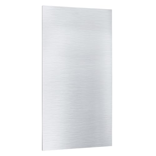 ZOFORTY 6061 Aluminum Sheet Metal 12 x 16 x 1/16 Inch Flat Plain Plate Panel Aluminum Sheet Plate Finely Polished and Deburred, 1.5mm Thick