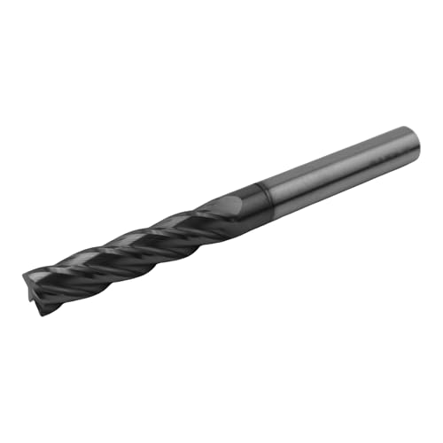 3/8'' Carbide Long End Mill, 4 Flute, AlTiN Coating 3/8''