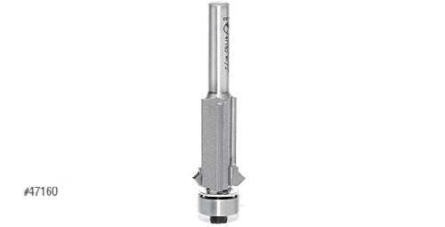 Amana Tool - 47160 Carbide Tipped Flush Trim V-Groove 5/8 Dia x 1" 4 Shank