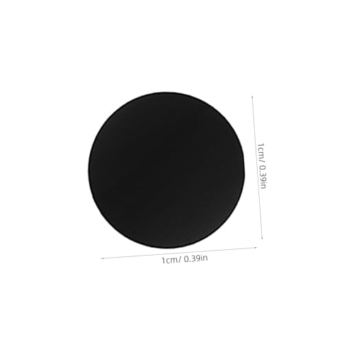 10Sheets Light Blocking Stickers Dots for Electronics LED Light Masking for Routers Clocks and Appliances Complete Blackout Dots Diameter