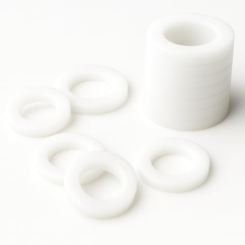 25pcs 1-Inch Silicone Gasket Set – Flat Sealing Washers and O-Rings for Faucet, Pipe, Tap, Hose, and Plumbing Connections – Durable Leak-Proof Silicone Assortment Kit 1 inch Pack of 25