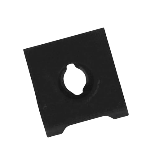 100-Pack #10 U-Style Clip-On Nuts, Durable & Easy-to-Install Fasteners