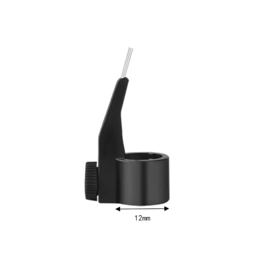 3-Piece Tile Grout Caulk Nozzle Positioner Set, Black, 12 mm