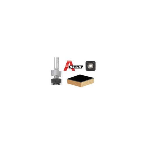 Amana Tool - 47148 Carbide Tipped Laminate Trimmer with Euro Square Bearing 3/4 Dia x 5/8