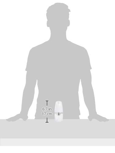 Prepara Deluxe Oil Mister, Chrome Band, White/Chrome Deluxe White