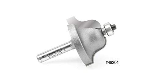 Amana Tool - 49200 Carbide Tipped Roman Ogee 5/32 Radius x 1" Dia x 5/8 x 1/4 Shank