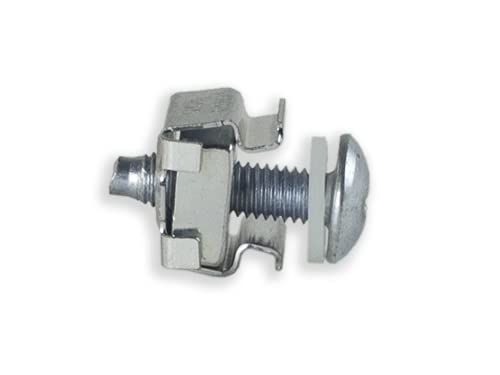 RackGold® Zinc 10-32 Cage Nut & Screws w/Washers 50-Pack - USA Made