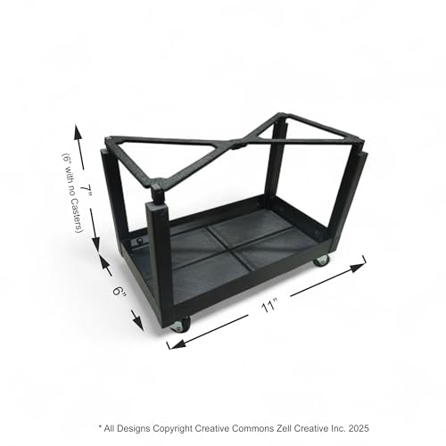Creator of MiniBoxMods Roll Cart, Side Tray, Plus Handle Combo Set for US General Mini Tool Box, Mods Accessories Made in USA