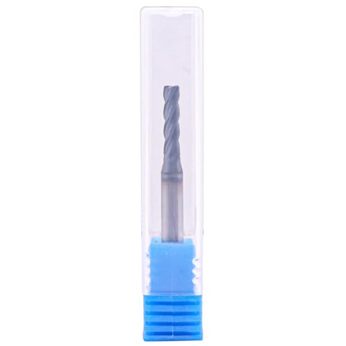 4 Flute Solid Carbide Square End Mill Set(5Pcs, 9/64"), AlTiN Coated 9/64 in 5