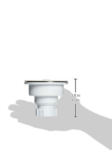 BLANCO, White 441091 SILGRANIT-Matched Kitchen Drain Basket Strainer, 3.5"