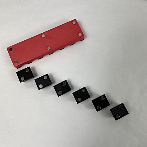MagAttach Socket Extension Organizers (3 Piece Set, Red/Black) 3 Piece Set