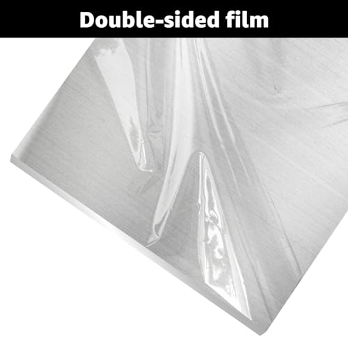 6061 Aluminum Sheet Plate Metal 11.8x11.8x1/2 Inch Flat Plate 300x300x12mm Thick Aluminum Sheet with Protective Film for Industry, DIY