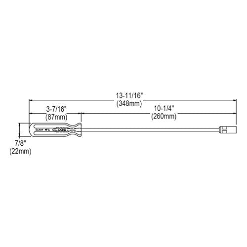 Elkay LK350 Extra Long Sink Screwdriver, Orange