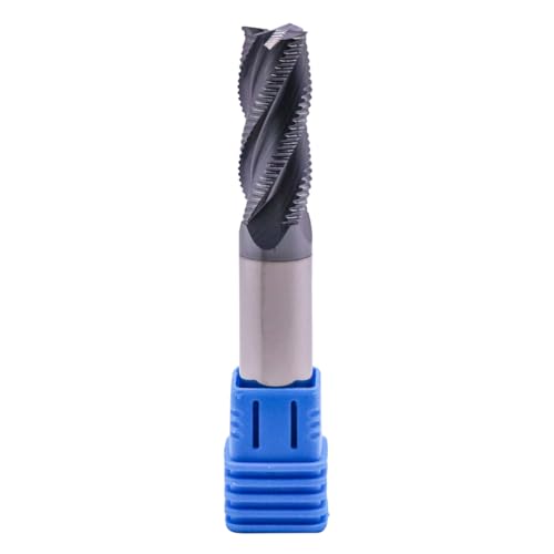 4 Flute Solid Carbide Roughing End Mill(1Pc, 1/2"), ALCrSiN Nano Coated 1/2 in
