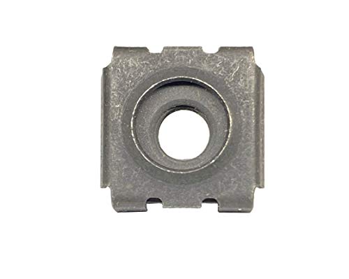 RackGold® M5 Black Snap Cage Nuts 100 Pack - USA Made