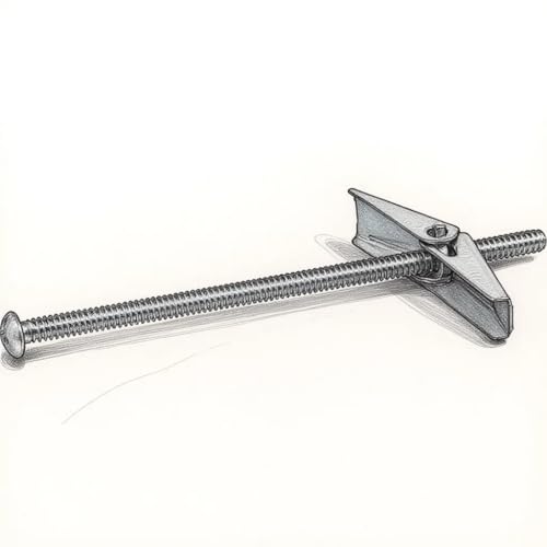 SANTIE 150-lb 3/16-in x 2-in Toggle Bolt Anchors with Screws Included 50-Pack 3/16"X2"