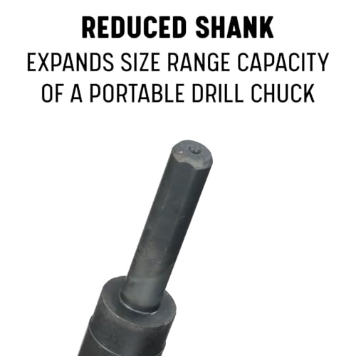 Drill America - DWDRSD1-5/16 1-5/16" Reduced Shank High Speed Steel Drill Bit with 1/2" Shank, DWDRSD Series 1-5/16"