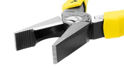 Tsunoda PP-200TG, High-Leverage Linemans Pliers 8-inches (200mm) 8-inches Elastomer Handle