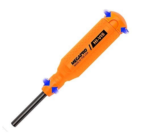 Megapro Hi Vis Original Multi Bit Screwdriver 15 in 1 High Visibility Orange USA 151HVO