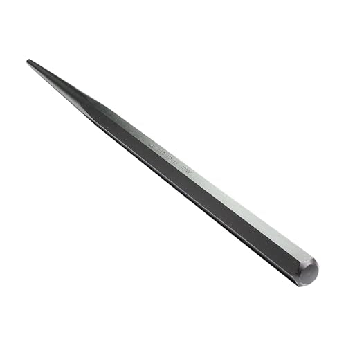 Mayhew Tools 22009 Line-Up Punch, 1/4" x 18", Black Oxide Finish 1/4" x 18"